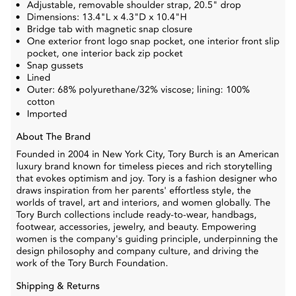 Tory Burch Small Bio Ella Tote - Picture 4 of 4